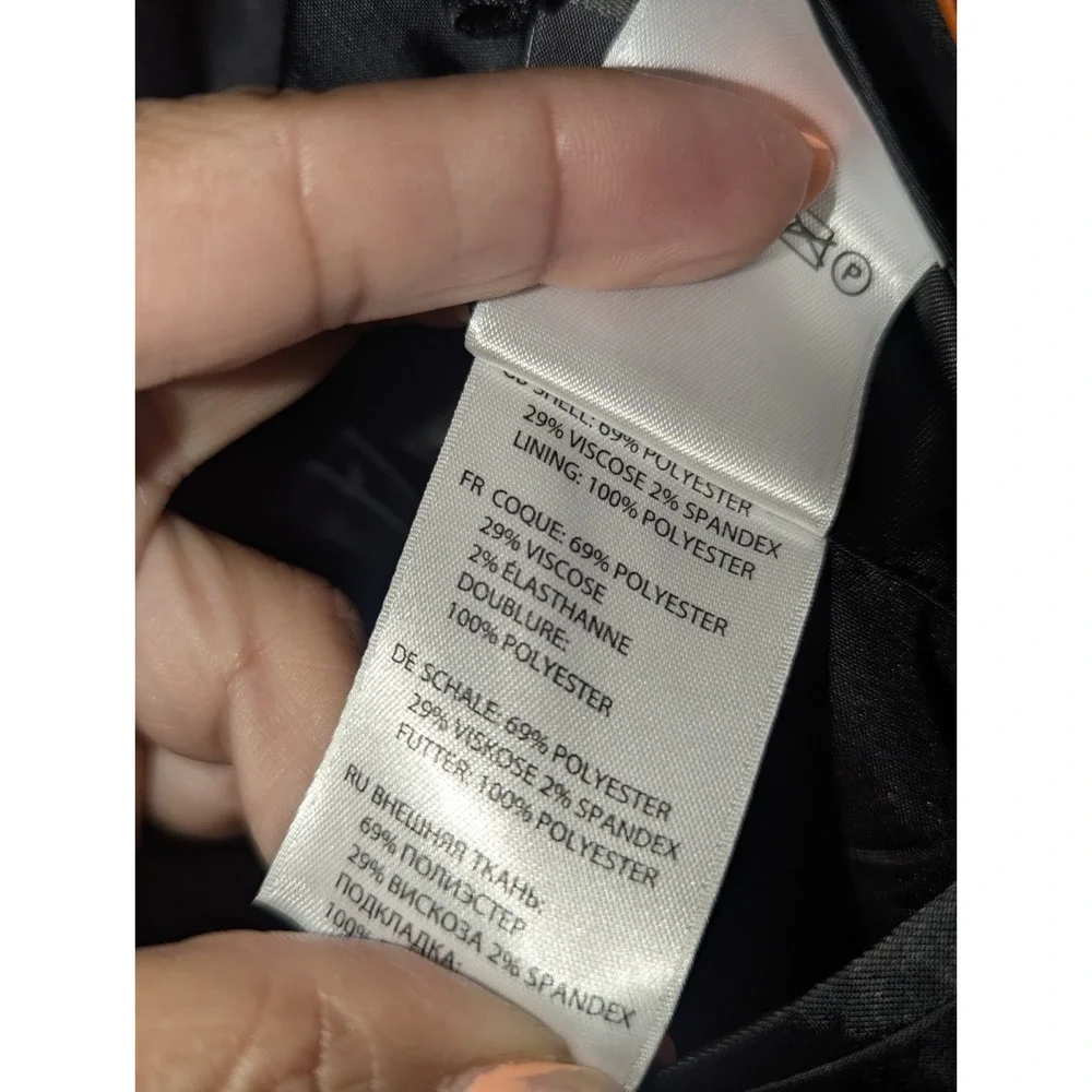 Modern Microcheck Navy Sport Coat Blazer 56L Big Tall Business Wedding Career